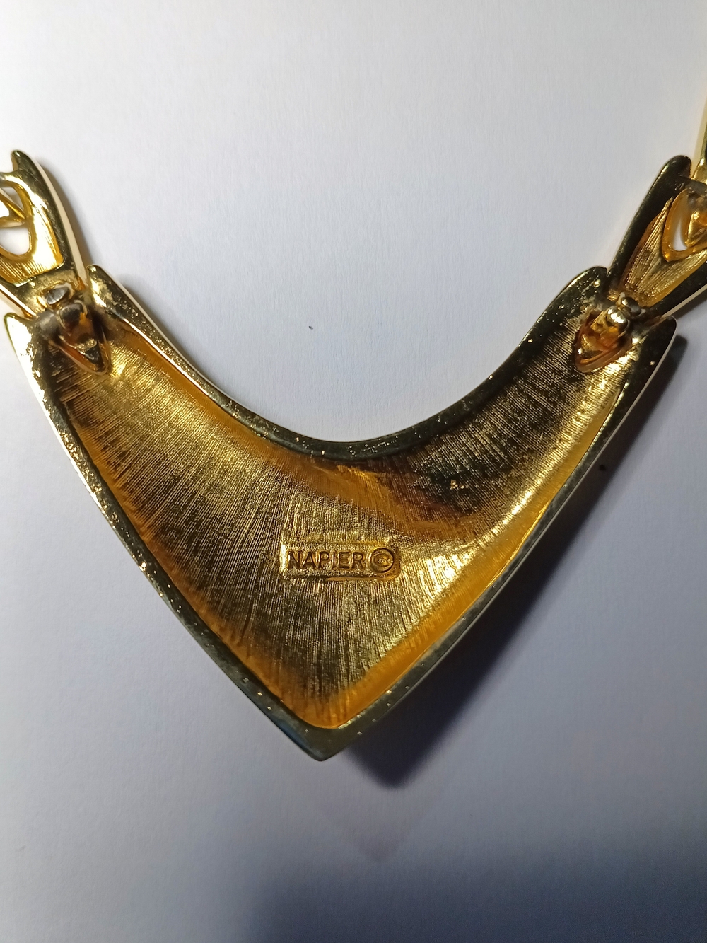 Vintage Napier Arrow Link Necklace - Picture 2 of 3